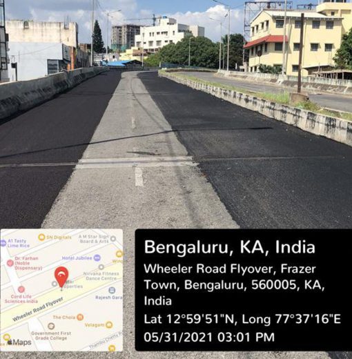 Bengaluru City Roads; Karnataka